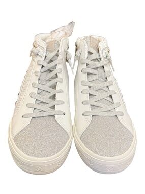 Vintage Havana GADOL HIGH 15 White Silver Multi High Top Sneakers NIB 10 or 11